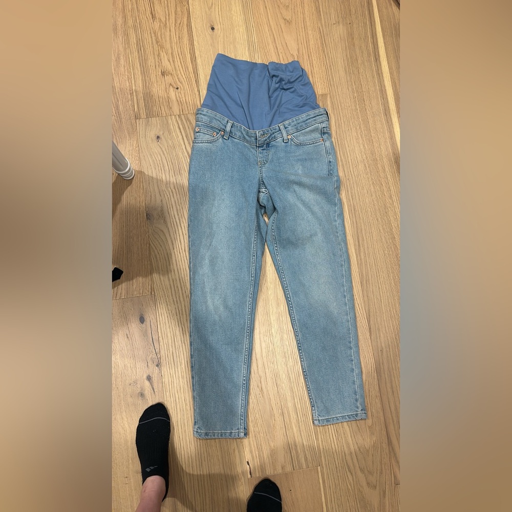 TOPSHOP maternity jeans size 25